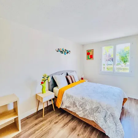 Noza 65m2, Rdc, Parking Gratuit, Nantes Agglo Apartment Reze