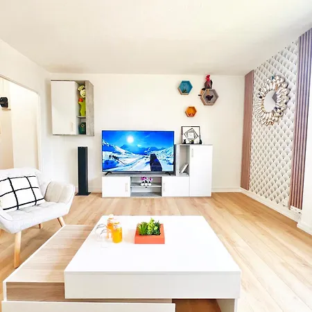 Apartman Noza 65m2, 2 - Rdc, Parking Gratuit, Nantes Agglo Rezé